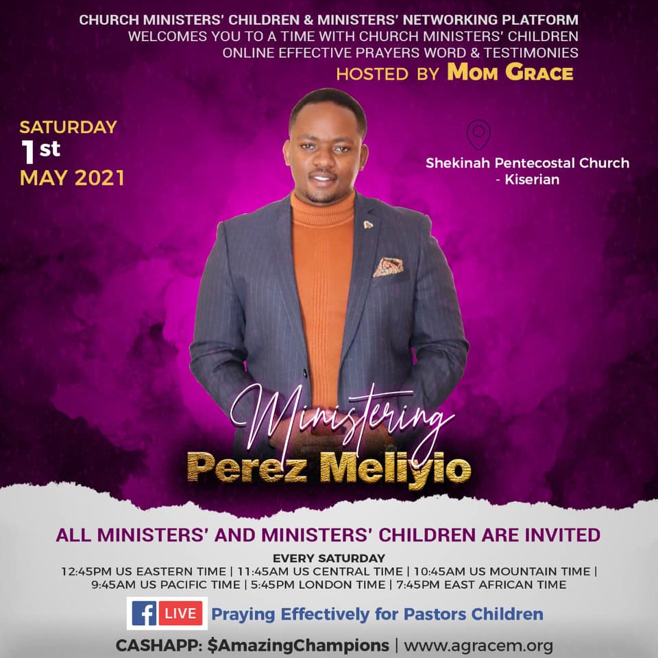 Weekly Telecast on 1st May 2021 : Guest – Perez Meliyio