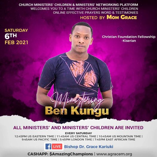 Weekly Telecast on 6th Feb 2021 : Guest – Ben Kungu