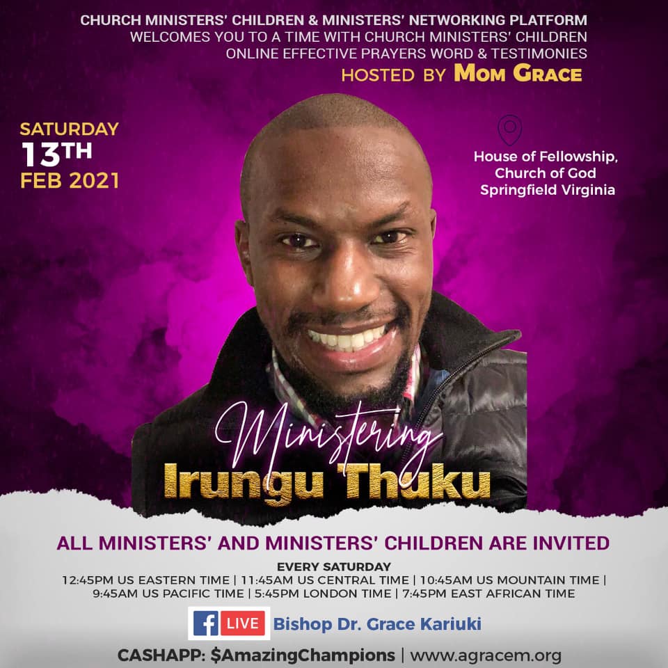 Weekly Telecast on 13th Feb 2021 : Guest – Irungu Thuku