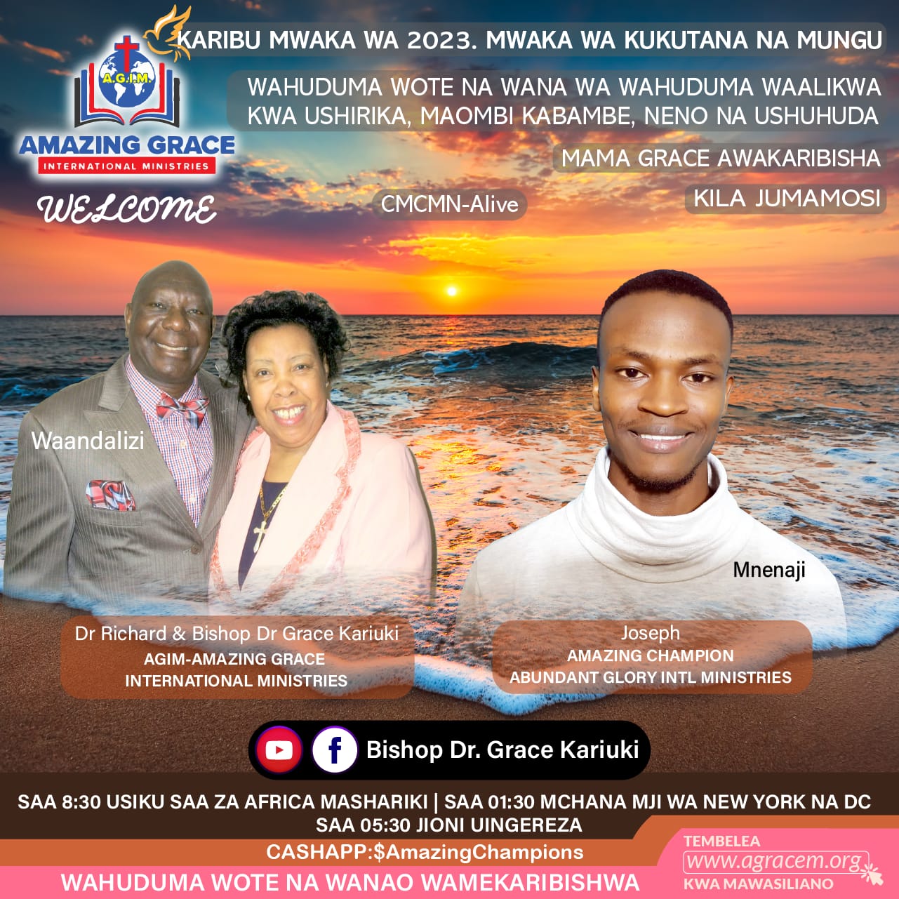 Weekly Telecast on July 2023 : Guest – Joseph : Abundant Glory International Ministries